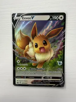 Pokemon Eevee V SWSH065 Sword & Shield Promo Cards Holo - Image 1