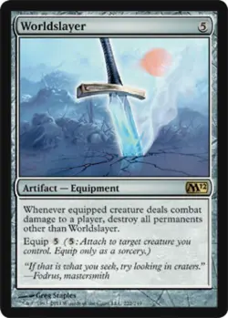 Worldslayer - Medium Play MTG Magic 2012 Core Set - Image 1