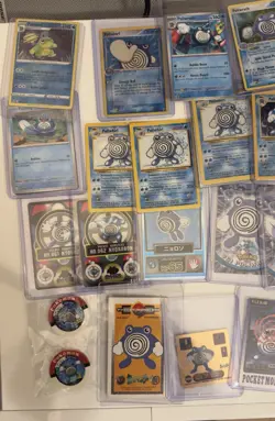 Pokemon Poliwhirl Poliwrath Politoed Card Lot Legendary Collection Neo Genesis … - Image 2