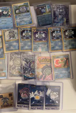 Pokemon Poliwhirl Poliwrath Politoed Card Lot Legendary Collection Neo Genesis … - Image 3