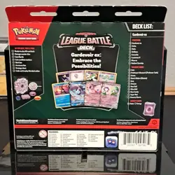 Pokemon Gardevoir ex League Battle Deck 2023 Foil 60 Cards English Sealed - Image 2