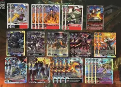 DIGIMON Card Collection English Lot 300+ Cards - Image 1