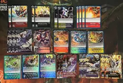 DIGIMON Card Collection English Lot 300+ Cards - Image 5