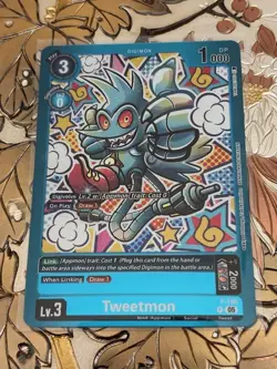 Digimon Card Game Tweetmon Digimon Promotion Card P-190 Foil Another Knight - Image 1