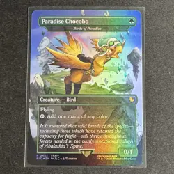 Paradise Chocobo - Birds of Paradise (Borderless) Commander: Final Fantasy Foil - Image 1