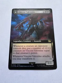 Vincent Valentine (Extended Art) (Foil) 0454 (R) MTG Final Fantasy (FIN) (EN) - Image 1