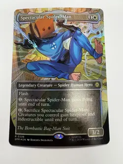 Spectacular Spider-Man (0236) (Borderless) (Textured Foil) Marvel's Spider-Man - Image 1