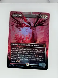 2026 Magic: The Gathering Lorwyn Eclipsed Catharsis (Borderless Foil) 292 NM - Image 1