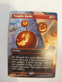 Pumpkin Bombs (Borderless) Marvel's Spider-Man: Eternal-Legal Regular - Image 1