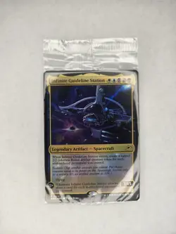 Infinite Guideline Station Edge of Eternities Prerelease Promos - Near Mint Foil - Image 1