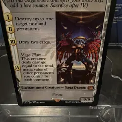 MTG Final Fantasy: Summon: Bahamut - M 0001 - NM - NON FOIL - Image 4