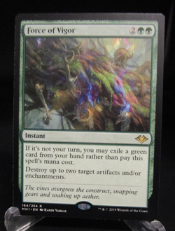 MTG Force of Vigor 164/254 Modern Horizons NM - Image 1