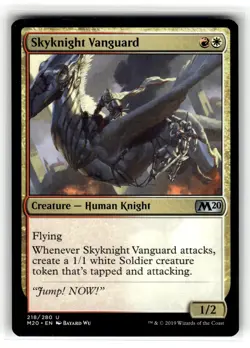 MAGIC TG: Core Set 2020 #218 Skyknight Vanguard- Uncommon.M2A - Image 1