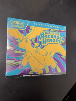 Pokemon TCG - Mega Evolution Ascended Heroes Elite Trainer Box - New Sealed - Image 1