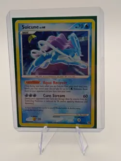 Pokemon Suicine Lv. 44 DPBP #295 2007 Secret Wonders Holo - Image 1