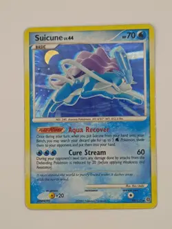 Pokemon Suicine Lv. 44 DPBP #295 2007 Secret Wonders Holo - Image 4