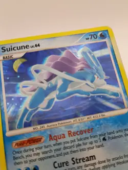 Pokemon Suicine Lv. 44 DPBP #295 2007 Secret Wonders Holo - Image 5