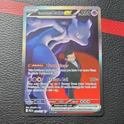 Pokemon Team Rocket's Mewtwo EX 281/217 Sv10: Ascended Heroes Holo 280 HP Rare - Image 1