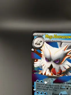 Pokemon TCG - Mega Abomasnow ex 036/132 Me01: Mega Evolution Holo NM - Image 2