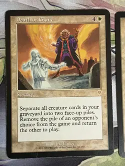C4902 MAGIC MTG INVASION DEAATH OR GLORY GLOBAL RUIN RARE HP-DMG - Image 2