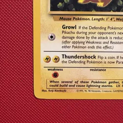 Pokemon Vintage Ivy Pikachu #1 WotC Black Star League Promo 1999 - Image 5