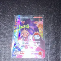 Pokemon Iris Full Art Ultra Rare Holo 101/101 Plasma Blast Trainer Supporter - Image 1