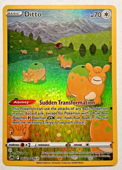 Pokemon Ditto GG22/GG70 Crown Zenith: Galarian Gallery Holo - Image 1