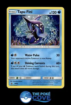 Tapu Fini - SM92 | Sun & Moon Promo Holo | Pokemon Promo Holo | LP - Image 1
