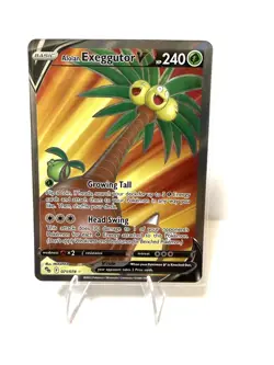 Alolan Exeggutor V 71/78 Pokemon GO Rare Ultra LP - Image 1