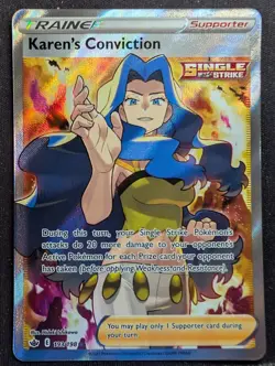 Karen's Conviction - 193/198 Chilling Reign (Pokemon) - Image 1