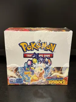 Pokemon TCG Scarlet & Violet Surging Sparks Booster Box Sealed 36 Packs W/Sleeve - Image 2