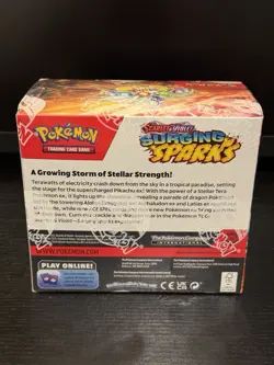 Pokemon TCG Scarlet & Violet Surging Sparks Booster Box Sealed 36 Packs W/Sleeve - Image 5