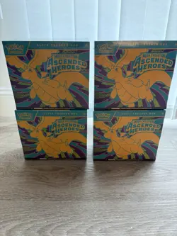 Lot of 4 - Pokemon Ascended Heroes Elite Trainer Box ETB Sealed NEW - Image 1