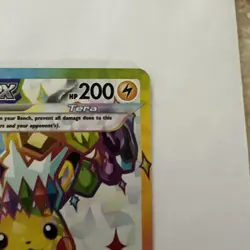 Pokemon Pikachu TCG EX Ultra Rare Surging Sparks 219/191 - Image 3