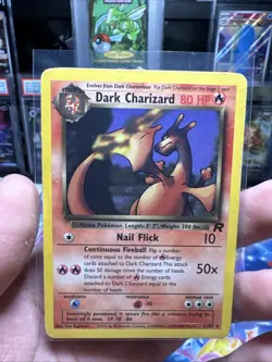 1999 Pokemon Dark Charizard 21/82 Team Rocket Regular LP/MP - Image 1