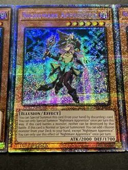 3x Nightmare Apprentice | MP25-EN004 | Starlight Rare | 1st Edition | YuGiOh! - Image 5