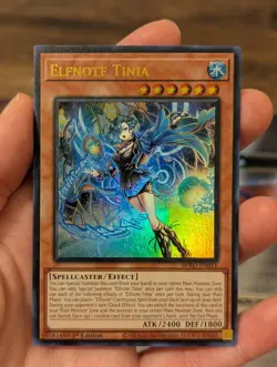 Elfnote Tinia -BPRO-EN011-Ultra Rare- 1st Edition Yugioh! - Image 4