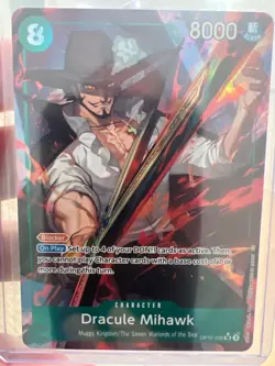 Namco One Piece Dracule Mihawk OP12-030 Legacy Master Alt Art Foil SR 8000 - Image 1