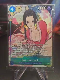 Boa Hancock ST17-004 SR Full Art Promo - One Piece Illustration Box Vol 1 Sealed - Image 1
