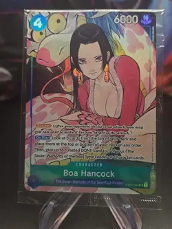 Boa Hancock ST17-004 SR Full Art Promo - One Piece Illustration Box Vol 1 Sealed - Image 2
