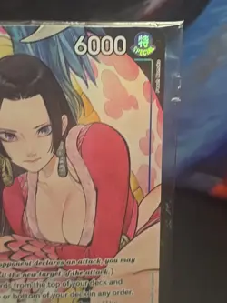 Boa Hancock ST17-004 SR Full Art Promo - One Piece Illustration Box Vol 1 Sealed - Image 5