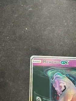 Mewtwo GX (Secret Shining) 78/73 - Pokemon Shining Legends Shiny Holo Rare - Image 3