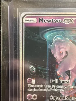 Pokemon TCG Mewtwo GX (Secret Shining) Shining Legends Shiny Holo Rare 78/73 - Image 5