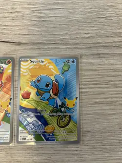 Pokemon First Partners Illustration - Gen 1 Set Bulbasaur, Charmander, Squirtle - Image 5