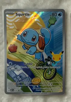 Pokemon 30th Anniversary Charmander Squirtle Bulbasaur First Partners Cards - Image 2