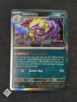 Toxtricity MEP 017 STAFF - Phantasmal Flames Holo Promo Pokemon TCG NM - Image 1