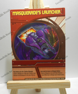 Bakugan Card - Masquerade's Launcher - Red Ability Card - BA269 - 26/48c - 2008 - Image 1