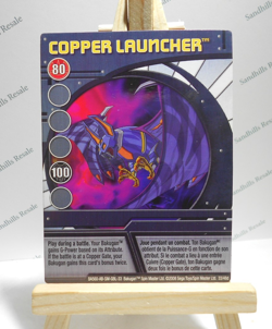 Bakugan Card - Copper Launcher - Blue Abiiity Card - BA560 - 33/48d- 2008 - Image 1