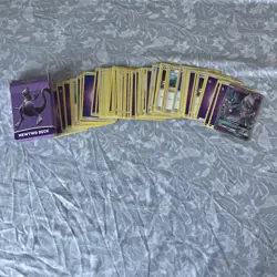 2020 Pokemon Battle Academy Board Game Mewtwo Card Deck Part Only 820650807893 - Image 2