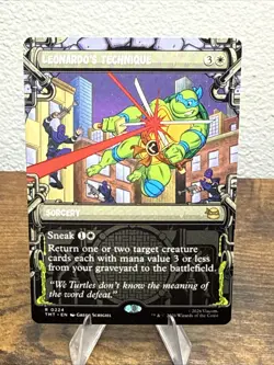 Leonardo's Technique (Showcase) Teenage Mutant Ninja Turtles Regular - Image 1